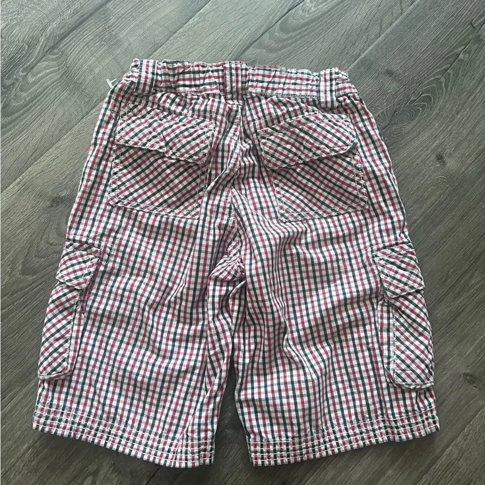 Hanna Andersson Gingham Shorts size 130 /8 Years